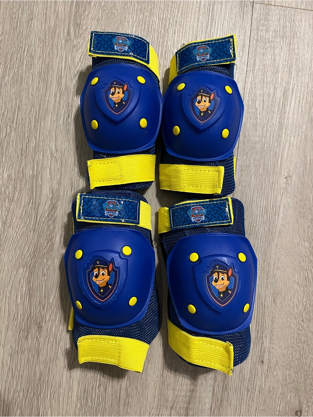 Nickelodeon Blue and Yellow Kids Protective Knee Pads